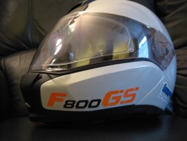 F800GS helmet sticker
